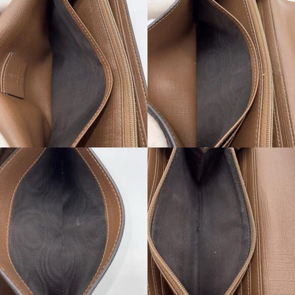 Authentic Gucci GG Supreme PVC Leather Beige Long Wallet W/Dustbag - Picture 12 of 14